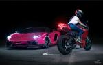Lamborghini Aventador LP750-4 Superveloce Purple by Auto Talent on ADV.1 Wheels (ADVNL2 M.V1 SL) 2016 года